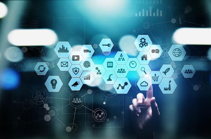 mixed media, business intelligence icons on virtual screen, analysis and big data processing dashboard business concept stock photo image of design, interface 131509278